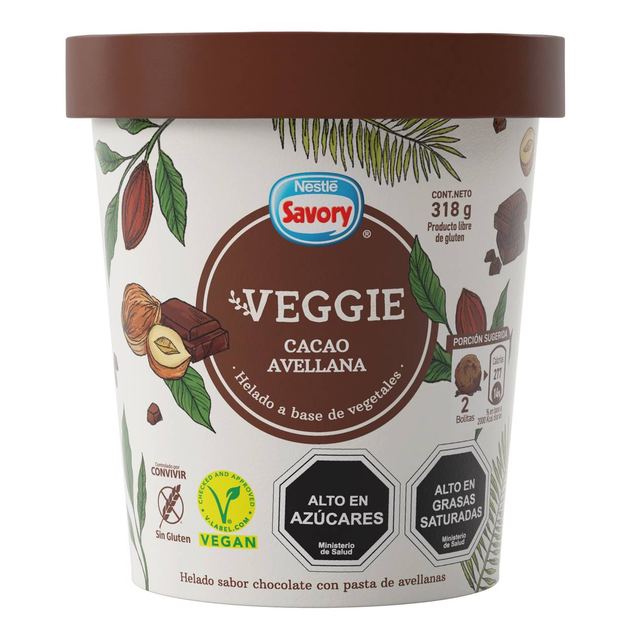 Encuentra los Helado SAVORY Veggie en principales supermercados y